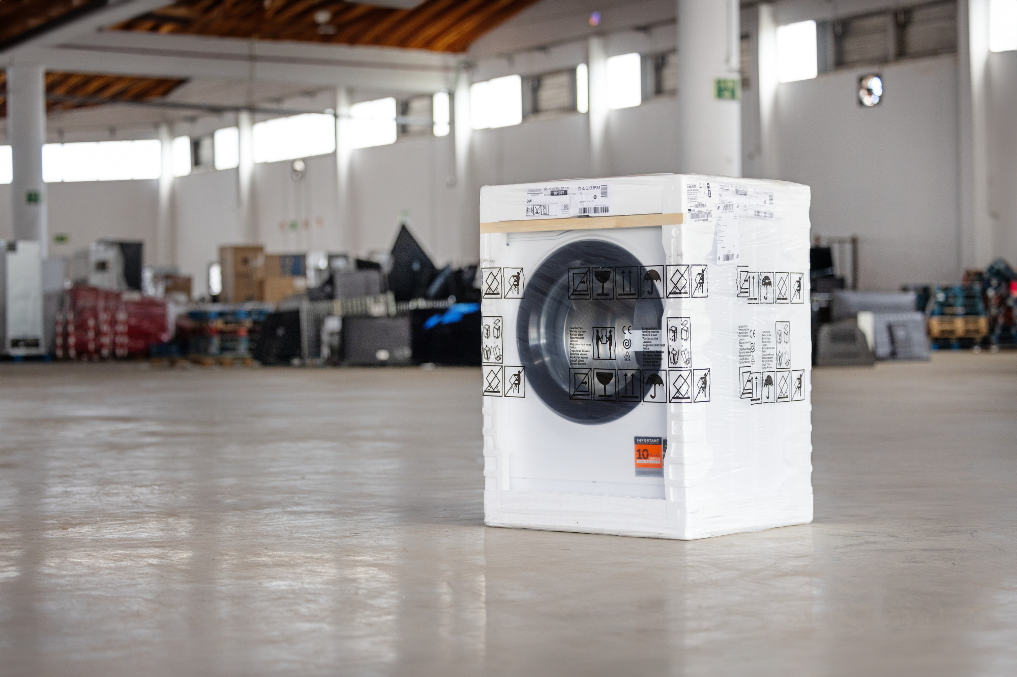 High-throughput sites generate high-volume packaging streams