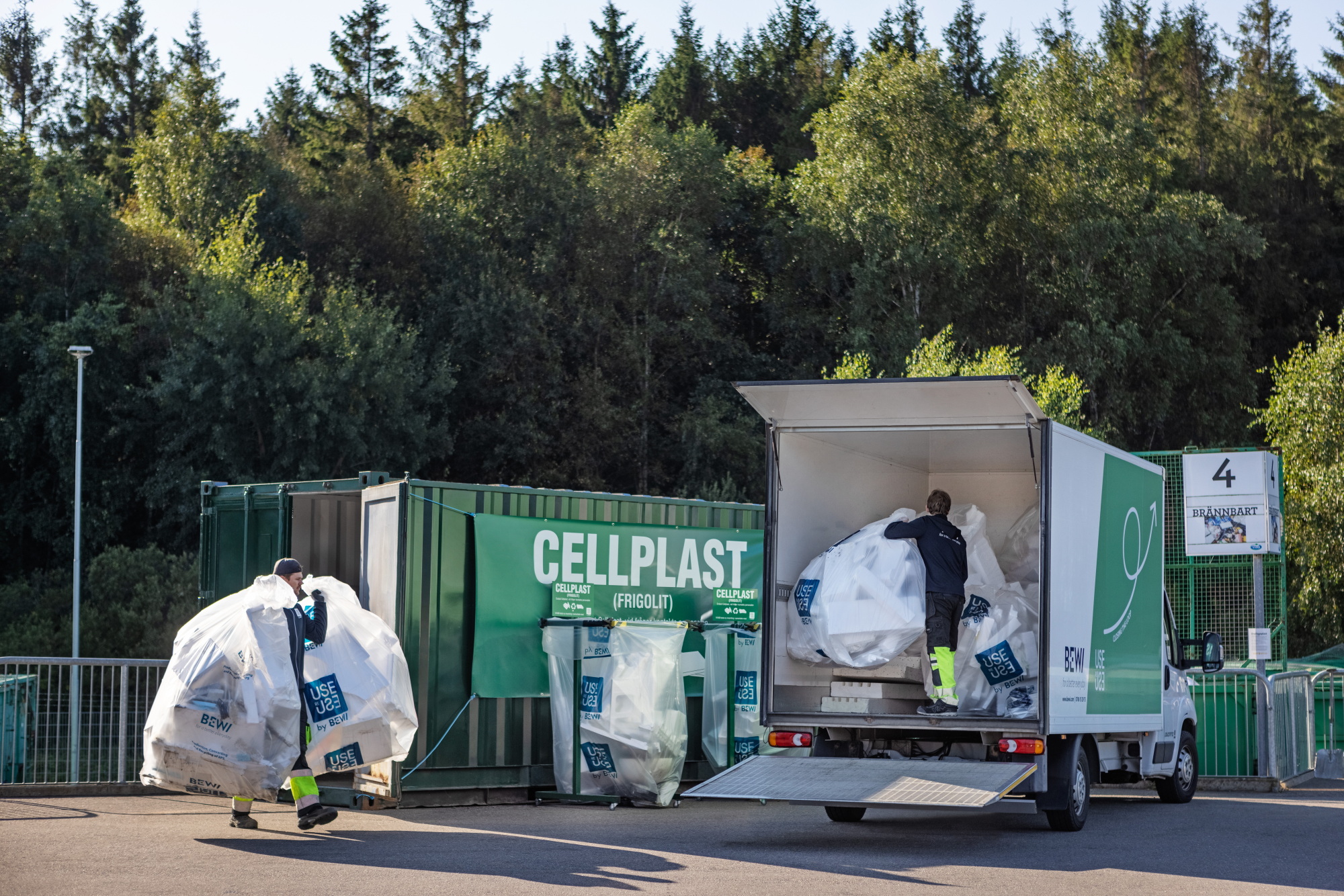 Connecting collected material to downstream buyers with real intake capacity